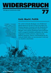 Cover von Widerspruch 77