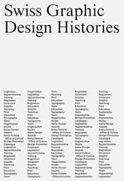Cover von Swiss Graphic Design Histories
