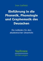 Cover von Einführung in die Phonetik, Phonologie und Graphematik des Deutschen