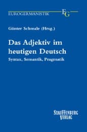Cover von Das Adjektiv im heutigen Deutsch