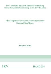 Cover von Inline-Inspektion texturierter und hochglänzender Kunststoffoberflächen