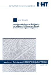 Cover von Anwendungsorientierte Modifikation syntaktischer Schäume zum Einsatz in Hochspannungsisoliersystemen