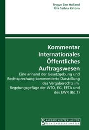 Cover von Kommentar Internationales Öffentliches Auftragswesen
