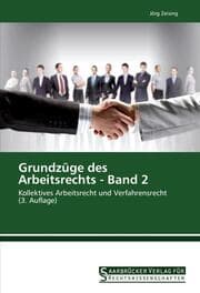 Cover von Grundzüge des Arbeitsrechts - Band 2