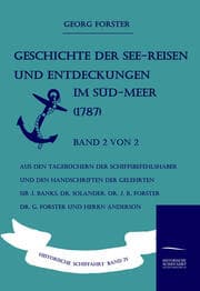 Cover von Geschichte der See-Reisen und Entdeckungen im Süd-Meer (1787) Band 2 von 2