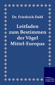 Cover von Leitfaden zum Bestimmen der Vögel Mittel-Europas