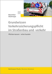 Cover von Grundwissen Verkehrssicherungspflicht im Straßenbau und -verkehr