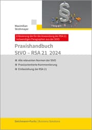 Cover von Praxishandbuch StVO - RSA 21 Ausgabe 2024