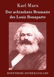 Cover von Der achtzehnte Brumaire des Louis Bonaparte