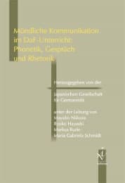 Cover von Mündliche Kommunikation im DaF-Unterricht: Phonetik, Gespräch und Rhetorik