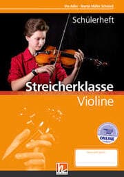 Cover von Leitfaden Streicherklasse. Schülerheft - Violine