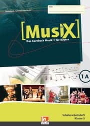 Cover von MusiX 1 BY (Ausgabe ab 2017) Schülerarbeitsheft 1A