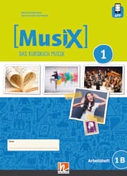 Cover von MusiX 1 (Ausgabe ab 2019) Arbeitsheft 1B inkl. Helbling Media App