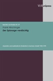 Cover von Der Spionage verdächtig