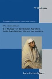 Cover von Der Mythos von der Weisheit Ägyptens in der französischen Literatur der Moderne