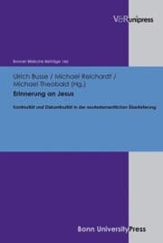 Cover von Erinnerung an Jesus