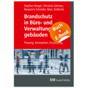Cover von Brandschutz in Büro- und Verwaltungsgebäuden