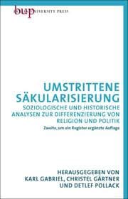 Cover von Umstrittene Säkularisierung