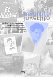 Cover von Invertito. Jahrbuch für die Geschichte der Homosexualitäten / Invertito. 14. Jahrgang 2012