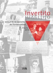 Cover von Invertito. Jahrbuch für die Geschichte der Homosexualitäten / Invertito. 15. Jahrgang 2013