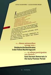 Cover von '...denen mitzuwirken versagt war.'/'...to whom participation was denied.'