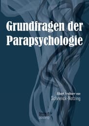 Cover von Grundfragen der Parapsychologie