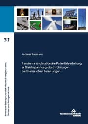 Cover von Transiente und stationäre Potentialverteilung in Gleichspannungsdurchführungen bei thermischen Belastungen