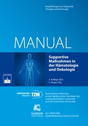 Cover von Supportive Maßnahmen in der Hämatologie und Onkologie