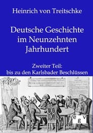 Cover von Deutsche Geschichte im Neunzehnten Jahrhundert
