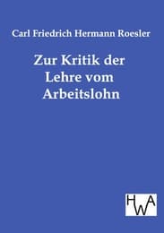 Cover von Zur Kritik der Lehre vom Arbeitslohn