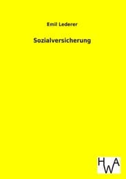 Cover von Sozialversicherung