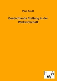 Cover von Deutschlands Stellung in der Weltwirtschaft