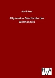 Cover von Allgemeine Geschichte des Welthandels