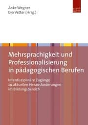 Cover von Mehrsprachigkeit und Professionalisierung in pädagogischen Berufen