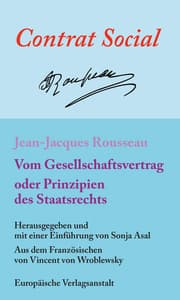 Cover von Vom Gesellschaftsvertrag oder Prinzipien des Staatsrechts