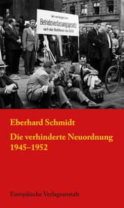 Cover von Die verhinderte Neuordnung 1945-1952