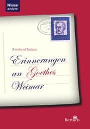 Cover von Erinnerungen an Goethes Weimar