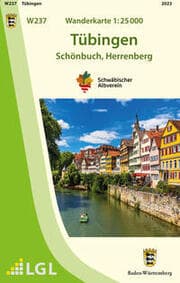 Cover von W237 Wanderkarte 1:25 000 Tübingen