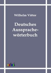 Cover von Deutsches Aussprachewörterbuch