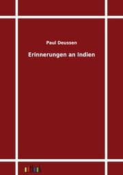 Cover von Erinnerungen an Indien