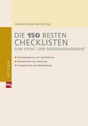 Cover von Die 150 besten Checklisten zum Event- und Messemanagement