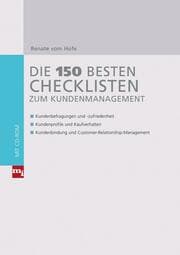 Cover von Die 150 besten Checklisten zum Kundenmanagement