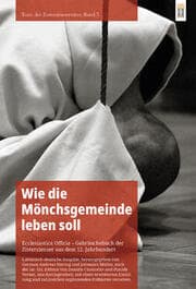 Cover von Wie die Mönchsgemeinde leben soll