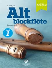 Cover von Schule für Altblockflöte 1