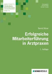 Cover von Erfolgreiche Mitarbeiterführung in Arztpraxen