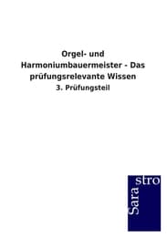 Cover von Orgel- und Harmoniumbauermeister - Das prüfungsrelevante Wissen