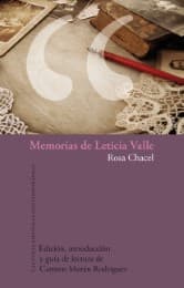 Cover von Memorias de Leticia Valle.