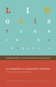 Cover von La excepción en la gramática española