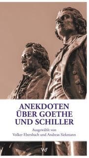 Cover von Anekdoten über Goethe und Schiller