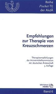 Cover von Empfehlungen zur Therapie von Kreuzschmerzen